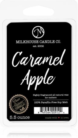 Milkhouse Candle Co. Creamery Caramel Apple vosak za aroma lampu