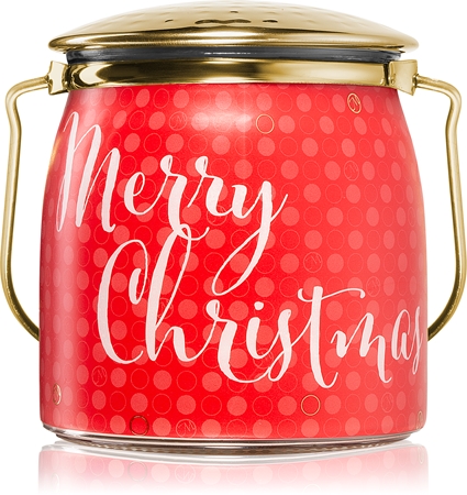 Milkhouse Candle Co. Creamery Victorian Christmas candela profumata Butter Jar