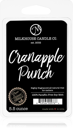 Milkhouse Candle Co. Creamery Cranapple Punch tartelette en cire