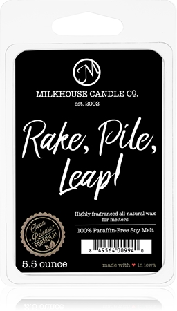 Milkhouse Candle Co. Creamery Rake, Pile, Leap! vosk do aromalampy
