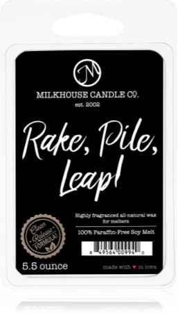Milkhouse Candle Co. Creamery Rake, Pile, Leap! tuoksuvaha