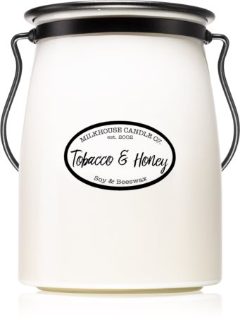 Milkhouse Candle Co. Creamery Tobacco & Honey vonná svíčka Butter Jar