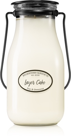Milkhouse Candle Co. Creamery Layer Cake ароматна свещ Milkbottle