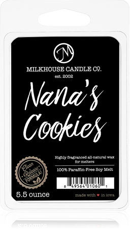 Milkhouse Candle Co. Creamery Nana's Cookies восък за арома-лампа