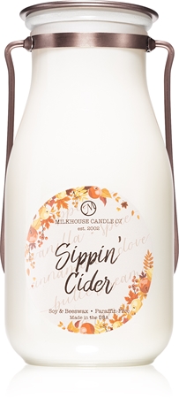 Milkhouse Candle Co. Drink Up! Sippin’ Cider lumânare parfumată