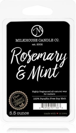 Milkhouse Candle Co. Creamery Rosemary & Mint vosk do aromalampy