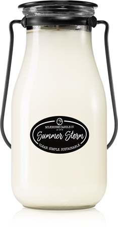 Milkhouse Candle Co. Creamery Summer Storm vonná svíčka Milkbottle
