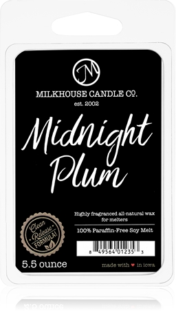 Milkhouse Candle Co. Creamery Midnight Plum vosek za aroma lučko