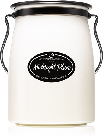Milkhouse Candle Co. Creamery Midnight Plum vonná svíčka Butter Jar