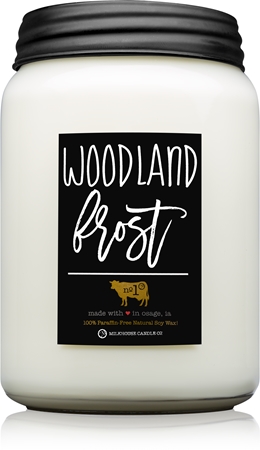 Milkhouse Candle Co. Farmhouse Woodland Frost vela perfumada