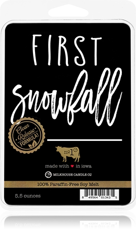 Milkhouse Candle Co. Farmhouse First Snowfall cera per lampada aromatica