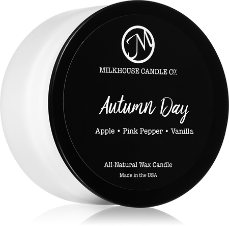 Milkhouse Candle Co. Creamery Autumn Day scented candle Sampler Tin