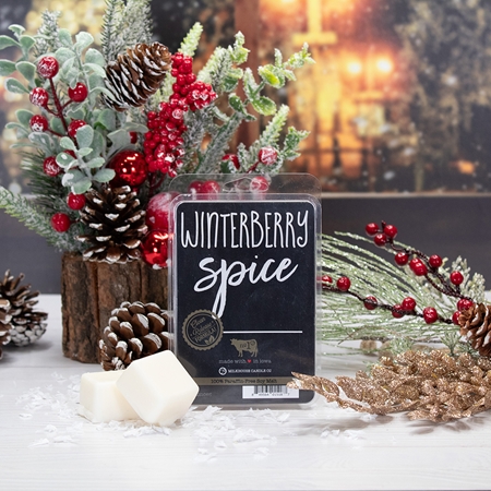 Milkhouse Candle Co. Farmhouse Winterberry Spice cera per lampada aromatica