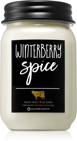Milkhouse Candle Co. Farmhouse Winterberry Spice doftljus