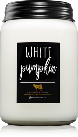 Milkhouse Candle Co. Farmhouse White Pumpkin vela perfumada
