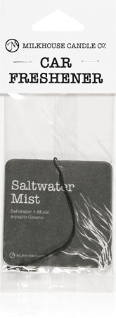 Milkhouse Candle Co. Creamery Saltwater Mist vonná visačka do auta