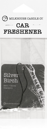 Milkhouse Candle Co. Creamery Silver Birch vonná visačka do auta