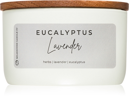 Milkhouse Candle Co. Statement Eucalyptus Lavender vela perfumada