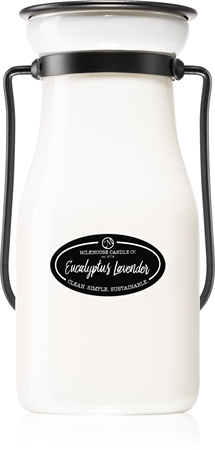 Milkhouse Candle Co. Creamery Eucalyptus Lavender vonná svíčka Milkbottle