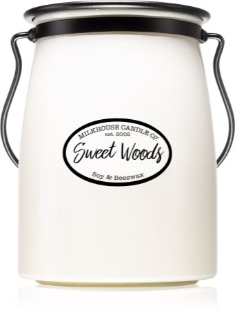 Milkhouse Candle Co. Creamery Sweet Woods świeczka zapachowa  Butter Jar