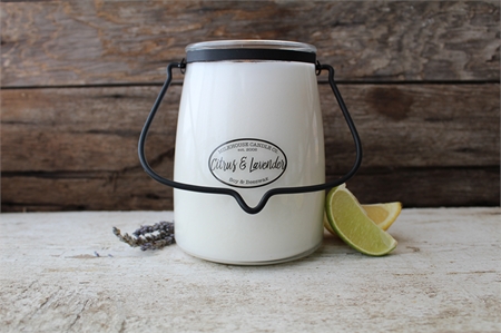 Milkhouse Candle Co. Creamery Citrus & Lavender vonná svíčka Butter Jar