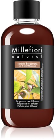 Millefiori Natural Sandalo Bergamotto napełnianie do dyfuzorów