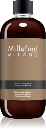 Millefiori Natural Sandalo Bergamotto recarga de aroma para difusores