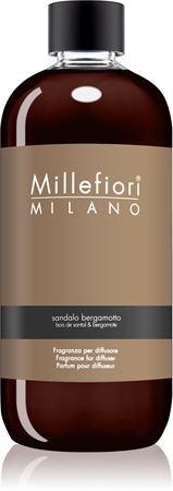 Millefiori Natural Sandalo Bergamotto recharge pour diffuseur d'huiles essentielles