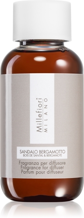 Millefiori Milano Sandalo Bergamotto recharge pour diffuseur d'huiles essentielles