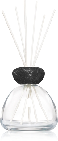 Millefiori Air Design Marble Glass Clear aroma difuzér bez náplně Black Cap