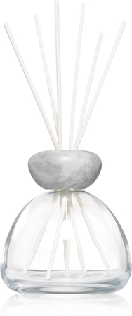 Millefiori Air Design Marble Glass Clear aróma difuzér bez náplne Grey Cap