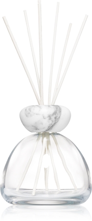 Millefiori Air Design Marble Glass Clear aróma difuzér bez náplne White Cap