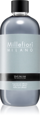 Millefiori Natural Black Tea Rose recharge pour diffuseur d'huiles essentielles