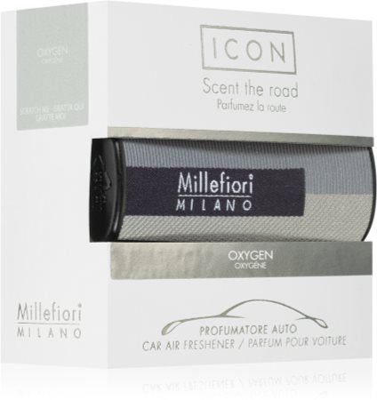 MILLEFIORI MILANO Car Air Freshener / Geometric Style OXYGEN