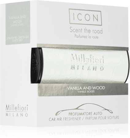 Millefiori Icon Vanilla & Wood autotuoksu V.