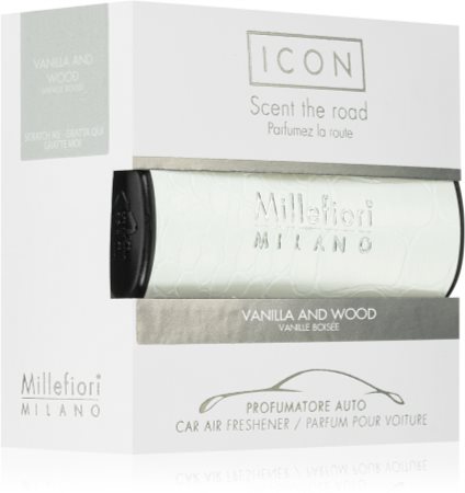 Millefiori Icon Vanilla & Wood deodorante per auto V.