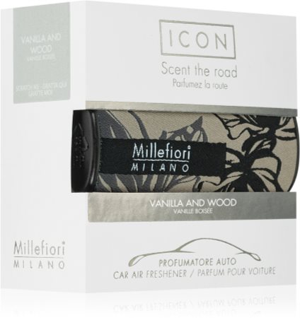 Millefiori Icon Vanilla & Wood deodorante per auto II.