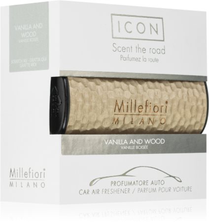 Millefiori Icon Vanilla & Wood Autoduft IV.