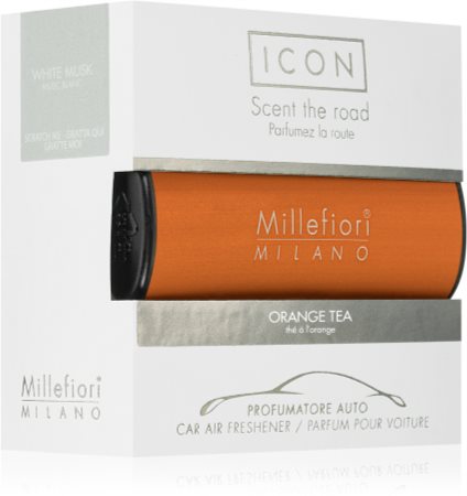 Millefiori Icon Orange Tea gaisa atsvaidzinātājs automašīnai