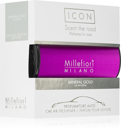Millefiori Icon Mineral Gold luftfräschare för bil