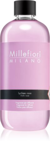 Millefiori Natural Lychee Rose recharge pour diffuseur d'huiles essentielles