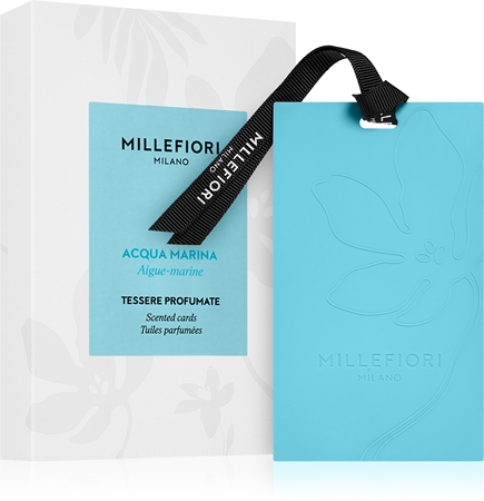 Millefiori Acqua Marina Laundry vonná karta