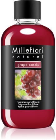 Millefiori Natural Grape Cassis smaržvielu difuzora rezerve