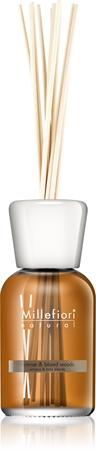 Millefiori Natural Incense & Blond Woods diffuseur d'huiles essentielles avec recharge