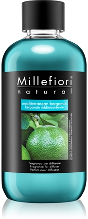 Millefiori Natural Mediterranean Bergamot recharge pour diffuseur d'huiles essentielles