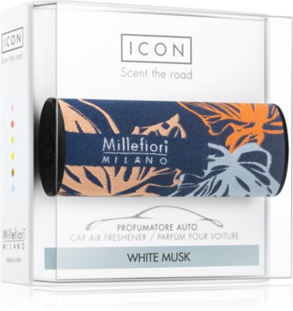 Millefiori Icon White Musk autotuoksu Textile Geometric