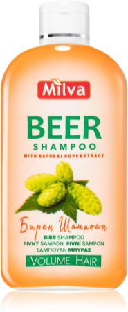 Milva Beer Haarshampoo mit Bier für lebloses Haar
