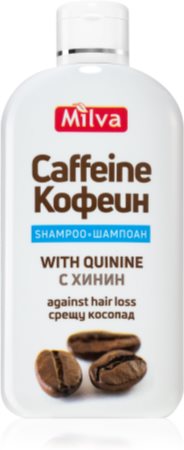Milva Quinine & Caffeine σαμπουάν για ενίσχυση της ανάπτυξης των μαλλιών και κατά της τρχόπτωσης με καφείνη