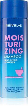Milva Long-Acting Hydration hydratisierendes Shampoo für trockenes und beschädigtes Haar