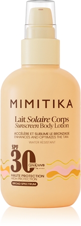 Mimitika Sun Body Lotion SPF30 Bodylotion für die Breunung